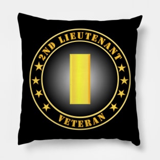 Army - 2nd Lieutenant Veteran Pillow