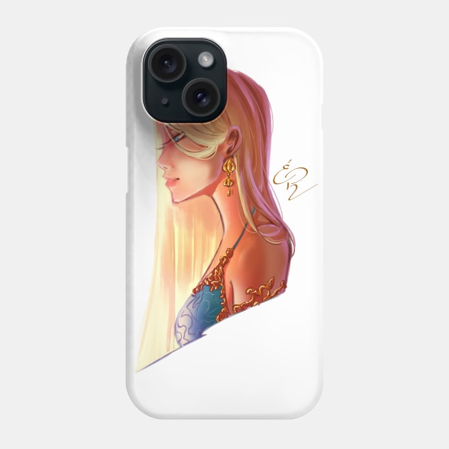 Contemplation Phone Case by Rica Sensei