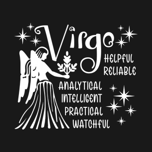 Virgo zodiac sign positive traits T-Shirt