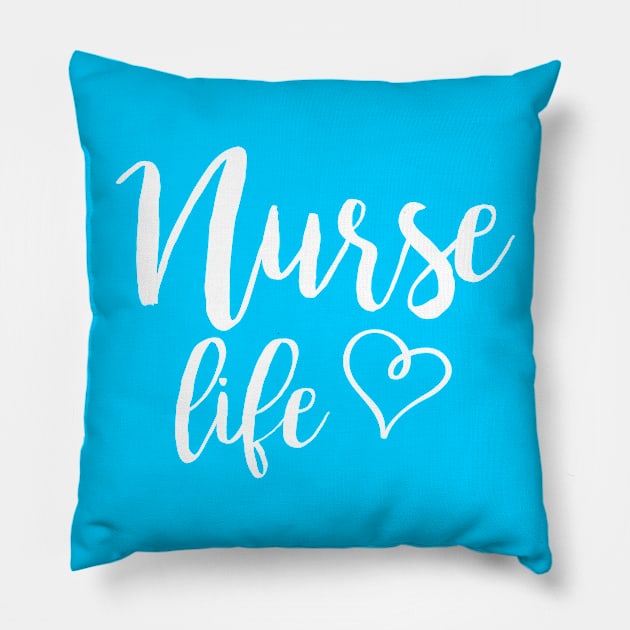 Nurse Life Pillow by MedleyDesigns67