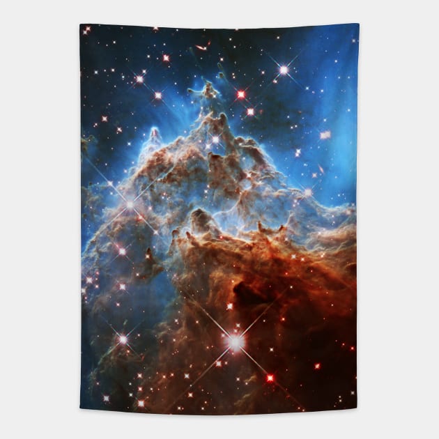 Monkey Head Nebula Tapestry by headrubble