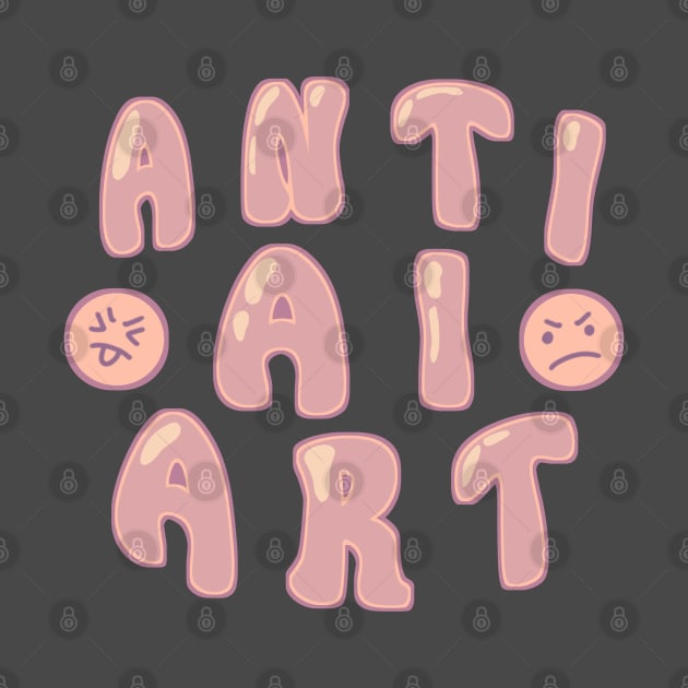 Anti AI Art by Sketchyleigh