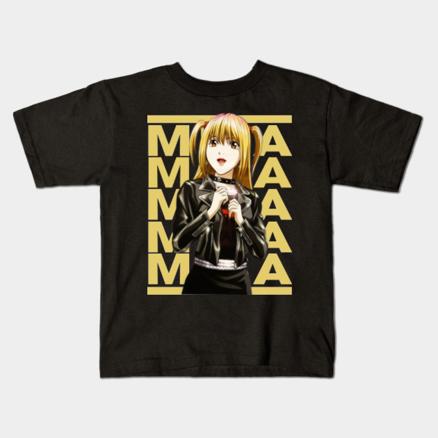 Retro Name Misa Anime T Shirt Death Note Death Note Kids T Shirt Teepublic