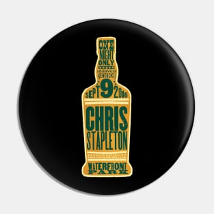 chris stapleton Waterfront Pin