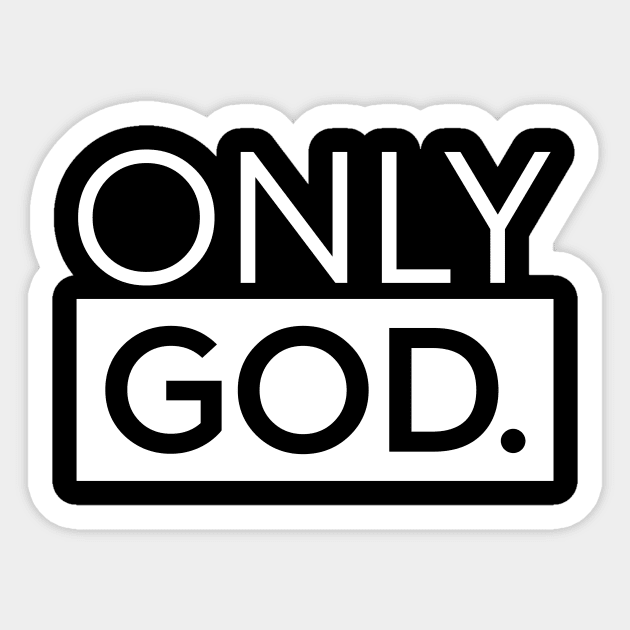 God is good, Bubble-free stickers, Faith Christian Stickers