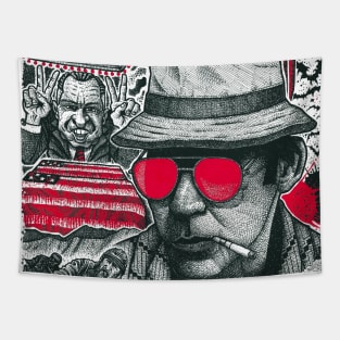 Hunter Thompson Tapestry