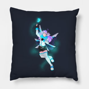 Ichara Berin Glowing Butterfly Pillow