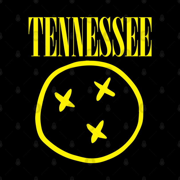 Tennessee Flag Tristar Nirvana inspired by TheShirtGypsy