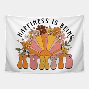 Happiness Is Being Auntie, Mom Life, Mama Grandma To Be, Floral Grandma, Mothers Day Tapestry