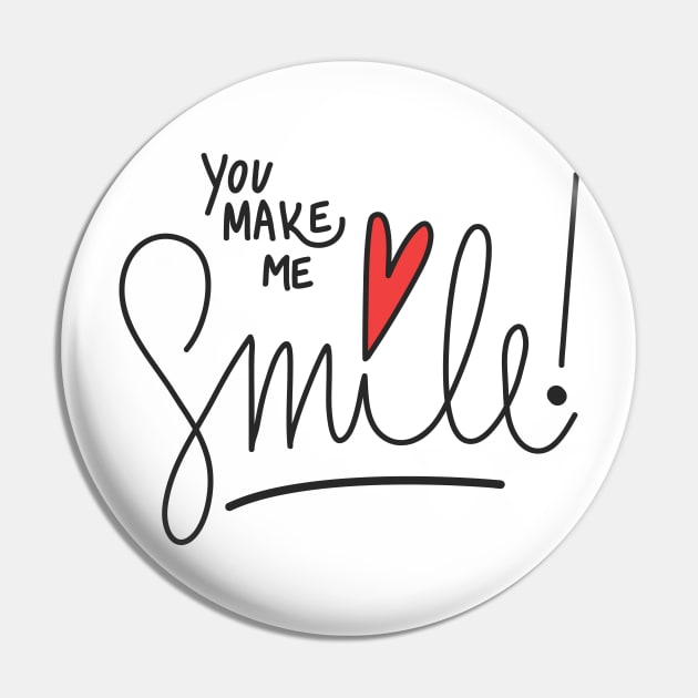 You make me smile.  :) Pin by holdmylove