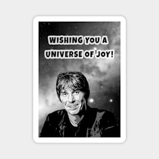 Brian Cox - Wishing You A Universe Of Joy Magnet