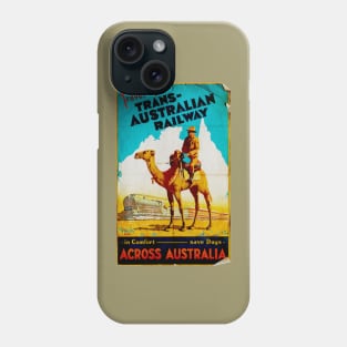 Vintage Trans-Australian Railway Phone Case