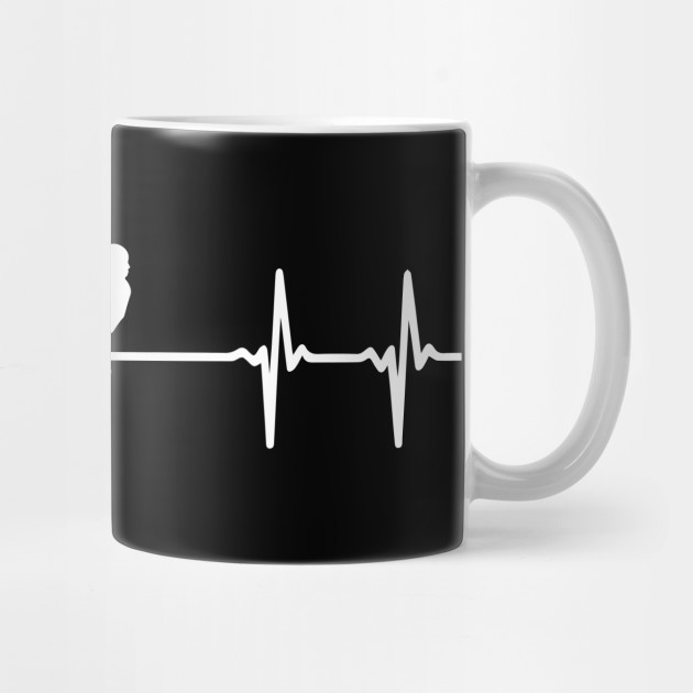 Rugby Heartbeat Mug Rugby Heartbeat Mug