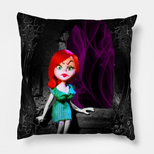 FRANCESCA 2 Pillow by GardenOfNightmares