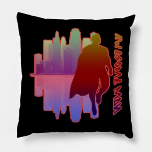 Awesome Man Logo Pillow