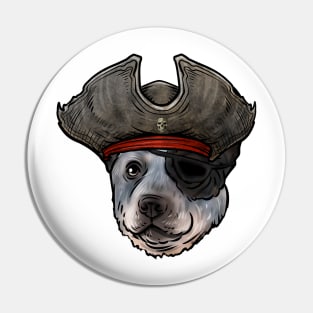 Australian Cattle Dog Pirate Pin