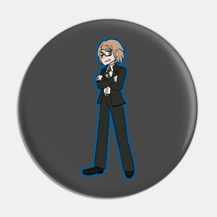 The Esteemed Shirt of Byakuya Togami Pin