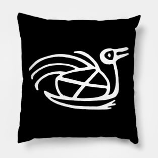 Findigo native small bird - seriema - Pillow