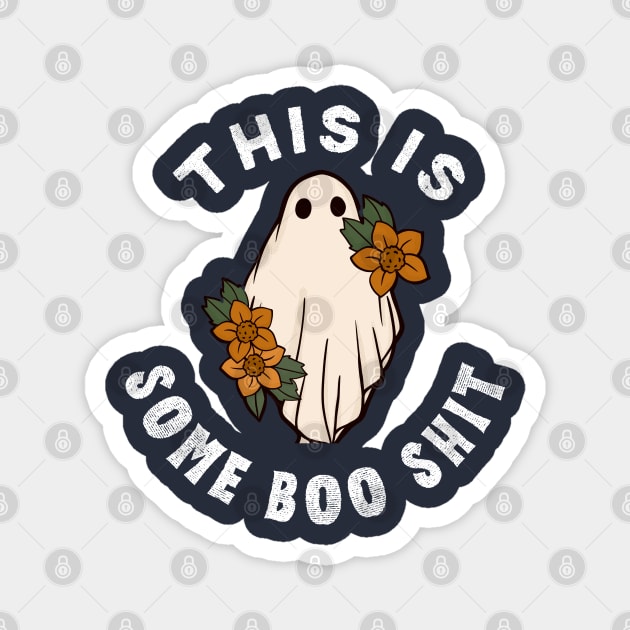 This Is Some Boo Sheet Halloween Magnet by Nomad ART