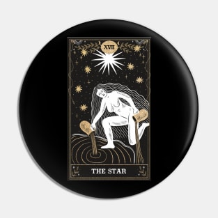 The Star Tarot Card Pin