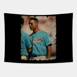 Moises Alou in Miami Marlins Tapestry