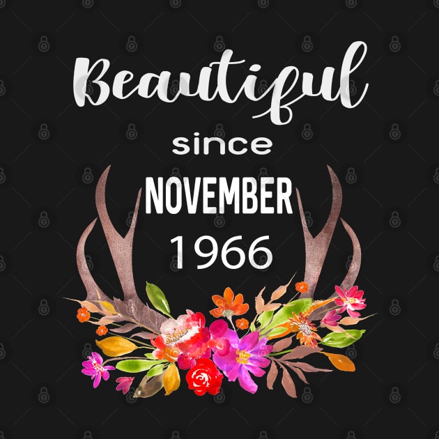 Deer Antler Elk Hunting Flower Horn Beautiful Since November 1966 by familycuteycom