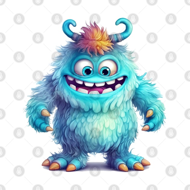 Fluffy Monster #5 by Chromatic Fusion Studio