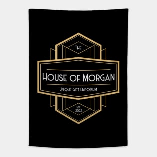 House of Morgan Logo Tapestry