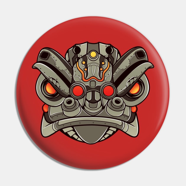 Scifi lion Pin by Dabyong