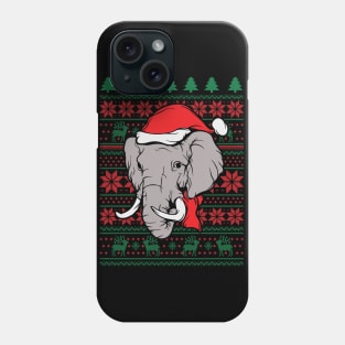 Christmas Elephant Phone Case