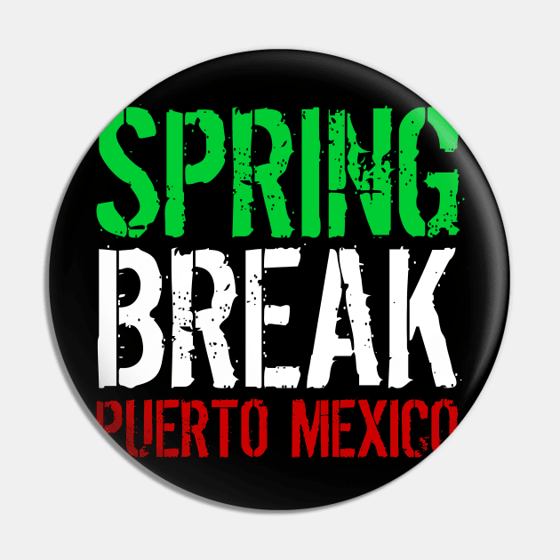 Spring Break Puerto Mexico Pin by klance