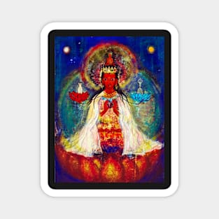 Rainbow Aura Pandaravasini Magnet