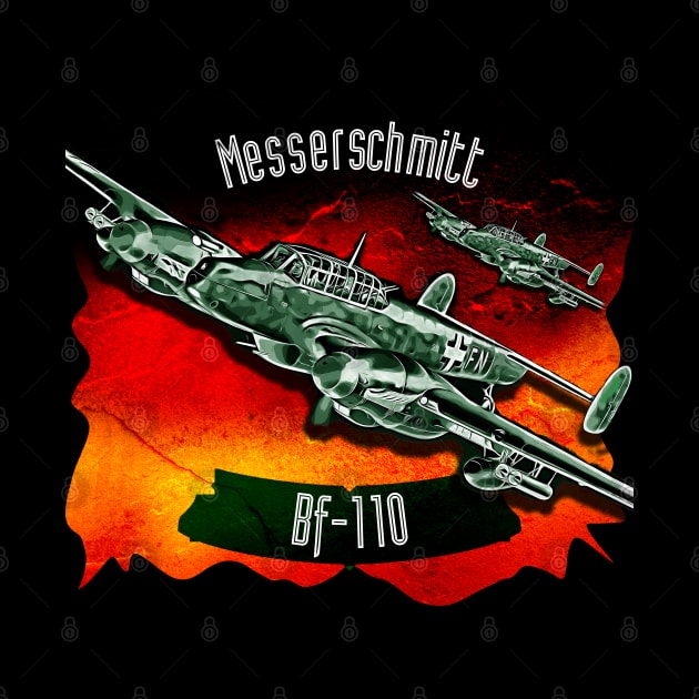 Messerschmitt BE110 by aeroloversclothing