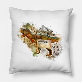 Carnotaurus Pillow