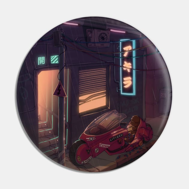 Akira Night Pin by eliaspirina