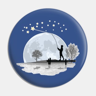 Star Fishing Pin