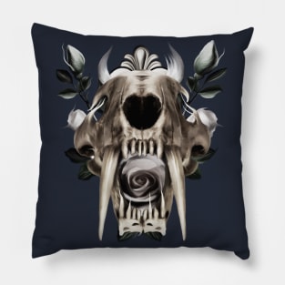 Remembering Saber Tooth Tiger. Pillow