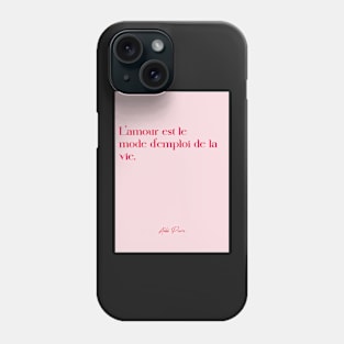 Quotes about love - Abbé Pierre Phone Case