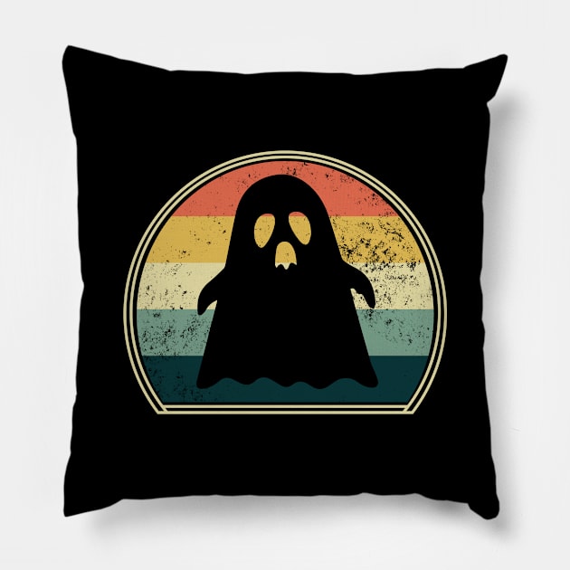 Retro Vintage Halloween 2022 Pillow by Teesamd