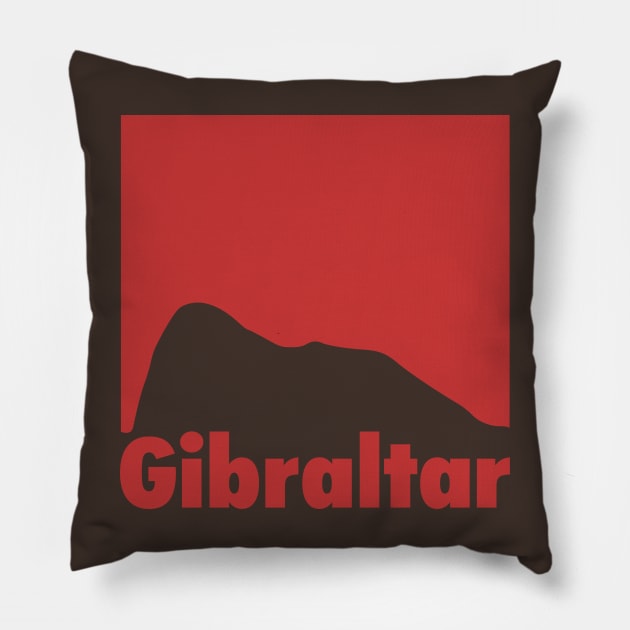 Gibraltar Pillow by stephenignacio