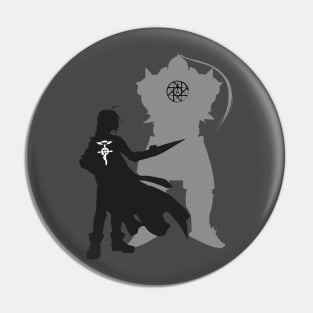 Edward and Aplhonse Elric FullMetal Alchemist Pin