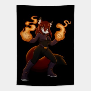 Rubi Flames Tapestry