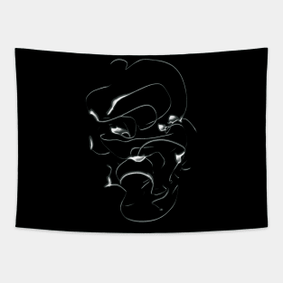 Samurai minimal chromatic Tapestry