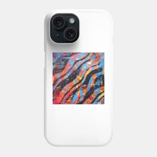 Flying Free Monoprint Abstract Section Phone Case