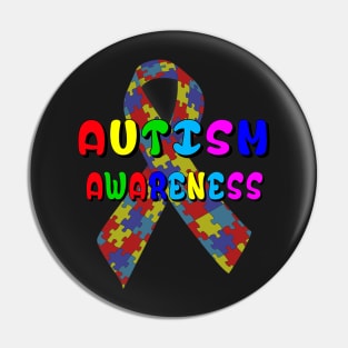 World Autism Awareness Ribbon Pin