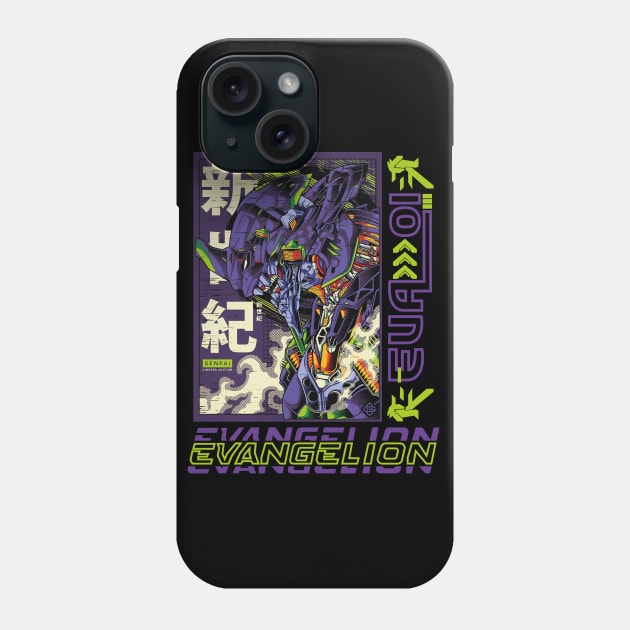 Neon Genesis Evangelion Phone Case by Losen500