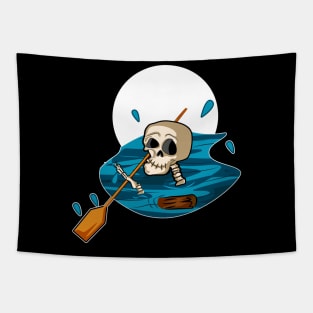 Skull Ship Tapestry