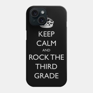 Keep Calm Back To School 3rd Grade Phone Case