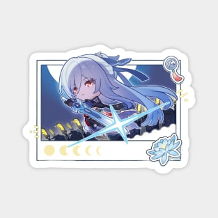 Honkai Star Rail Chibi Jingliu Sword Magnet