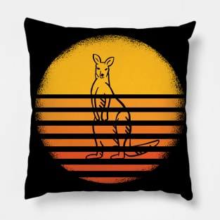 Vintage Kangaroo Pillow